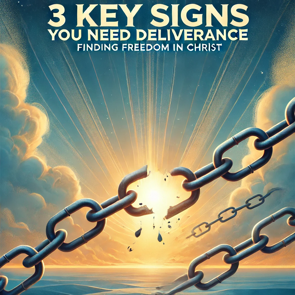 3 Key Signs You Need Deliverance: Finding Freedom in Christ